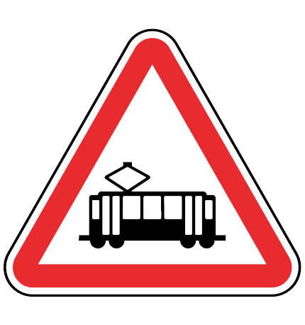 A28-Interseccao-com-via-onde-circulam-veiculos-sobre-carris-sinalizacao-vertical-perigo