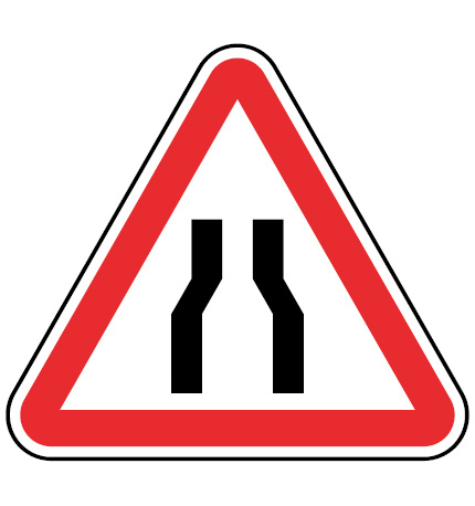 A4a-Passagem-estreita-sinalizacao-vertical-perigo